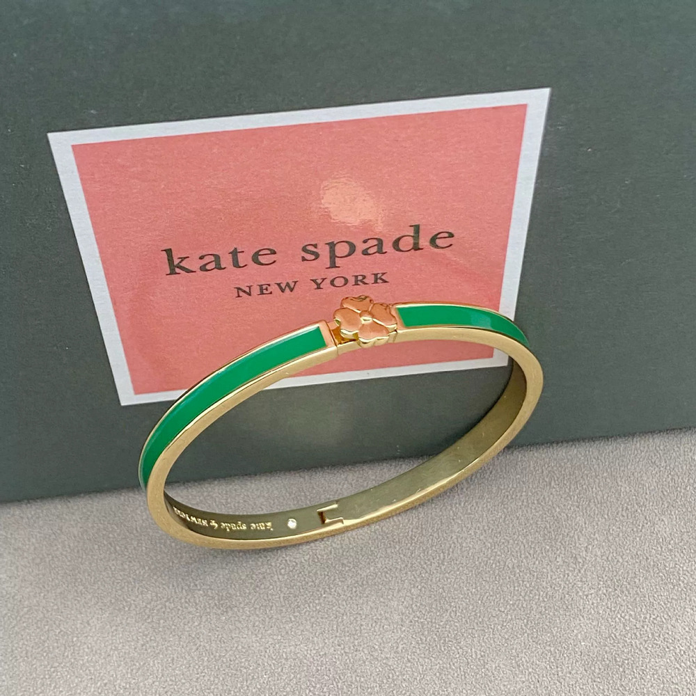 kate spade Enamel Inlay Letter Mother Daughter Metal Bracelet